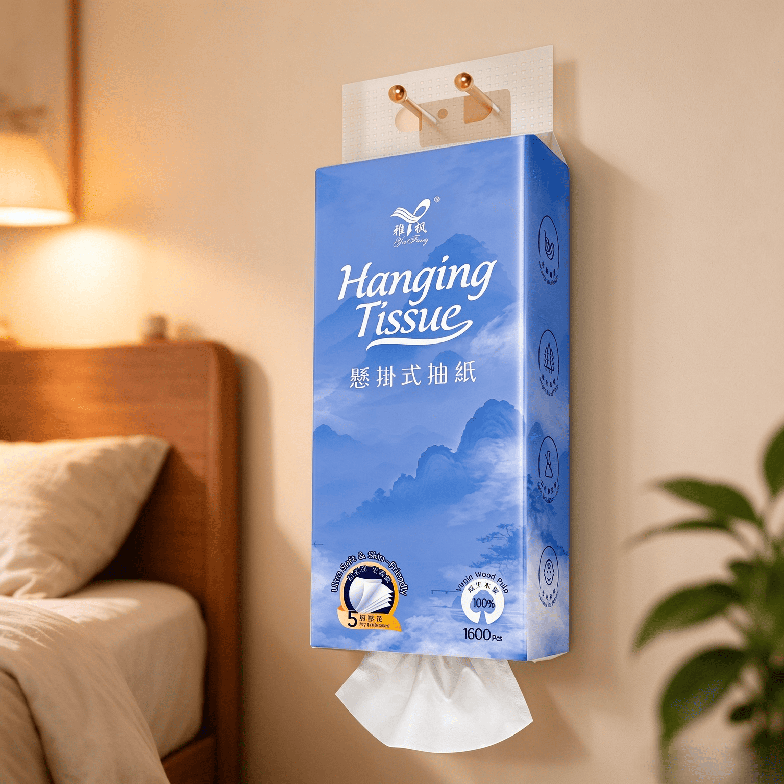 Hanging 5-Ply Tissue Подвесная 5-слойная ткань