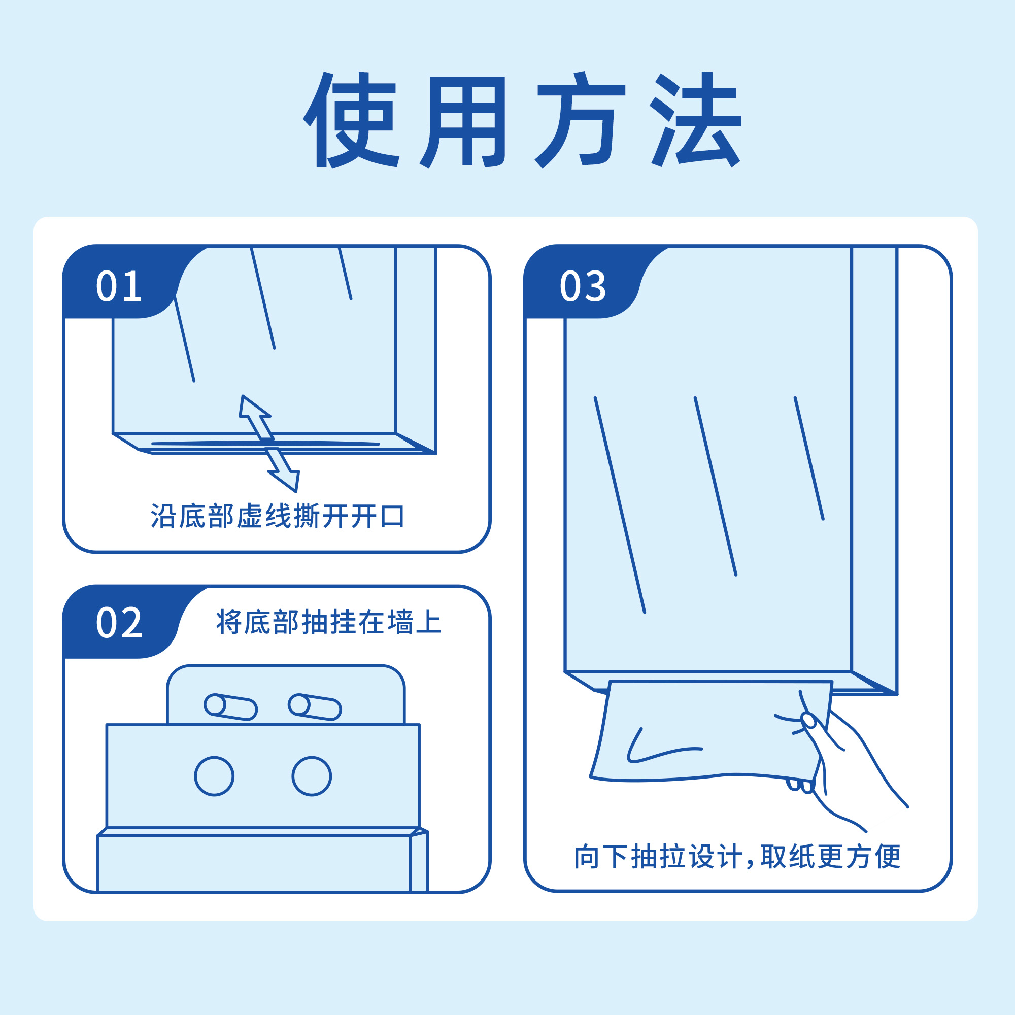 Новый дизайн, оптовая продажа, 5-слойная подвесная распределяющая салфетка из натуральной древесной массы, мягкая и впитывающая